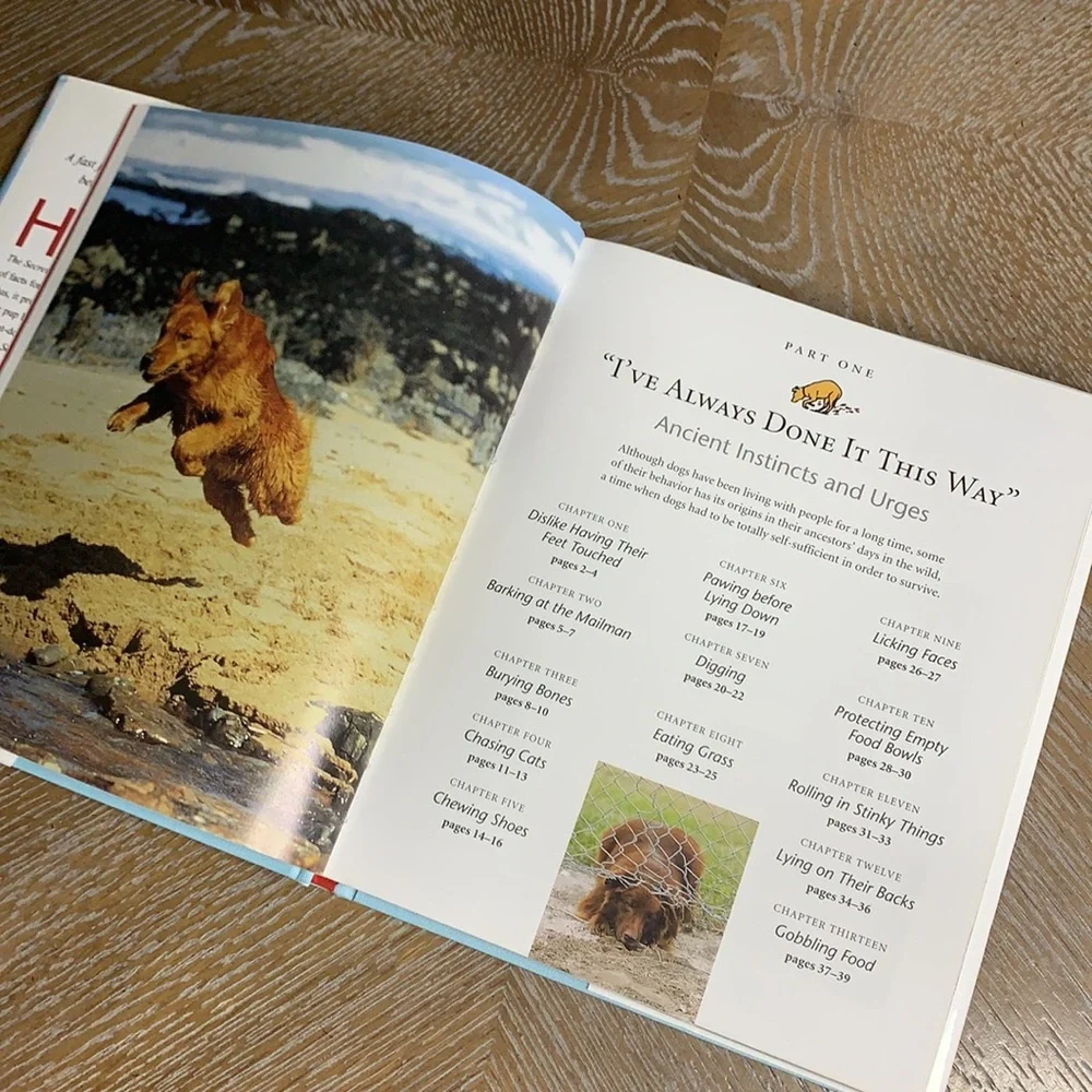 PETS The Secret Lives of Dogs Real Reasons Behind 52 Mysterious Behavior Book